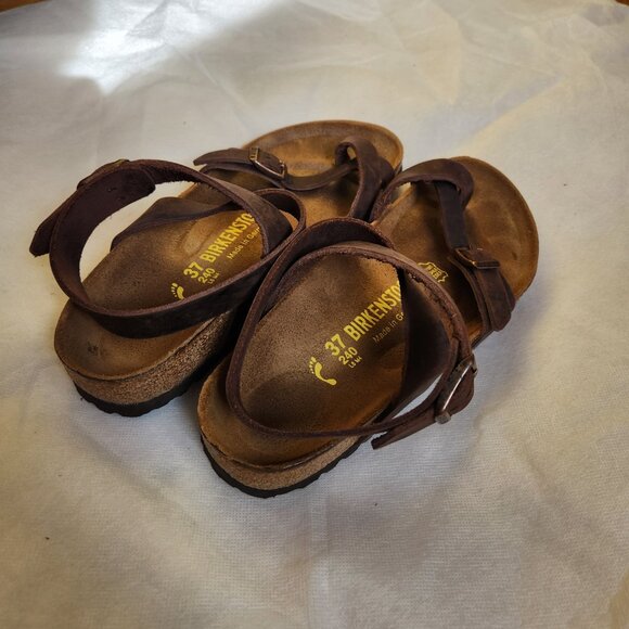 Birkenstock Yara - Leather 37 Narrow - Picture 6 of 8